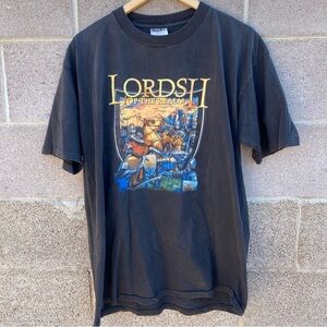 Lords Of the realm 2 ii Video gaming Sierra Games Shirt XL 1996 PowerPro
